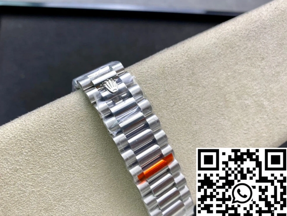 Factory Dial Day Date EW Silver Rolex M228239-0003 0207